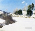 Hush of Winter scenery Willard Leroy Metcalf